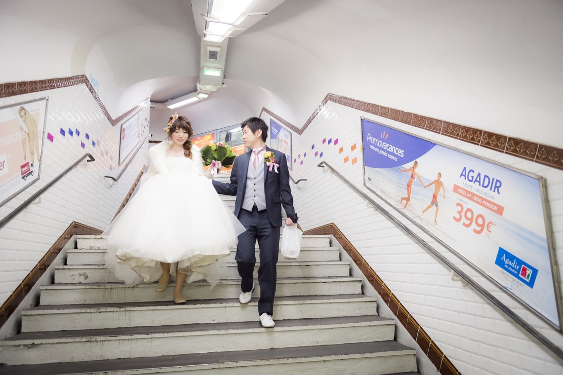 24to Produceが撮影した「パリでのフォトウェディング」の写真