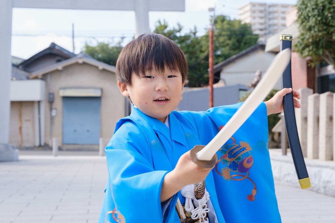 高夏写真店が撮影した七五三フォトのアルバム「七五三の撮影」