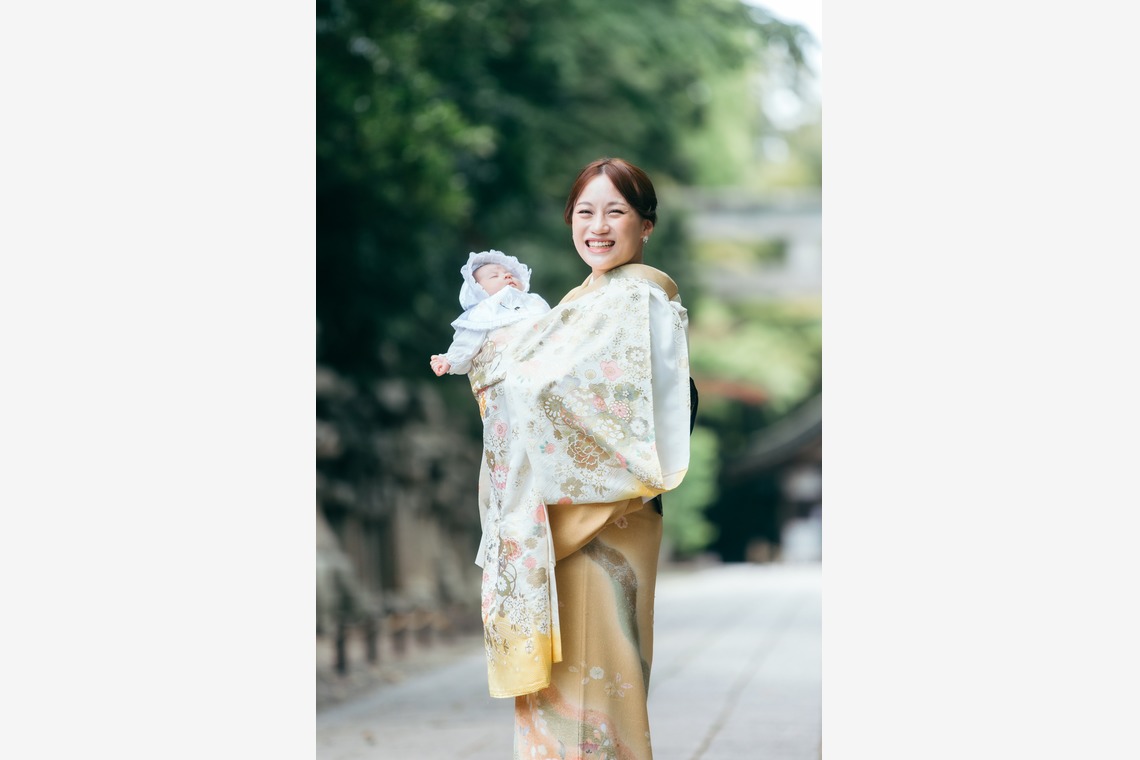 株式会社Ervaが撮影した「お宮参り撮影（石清水八幡宮）」の写真