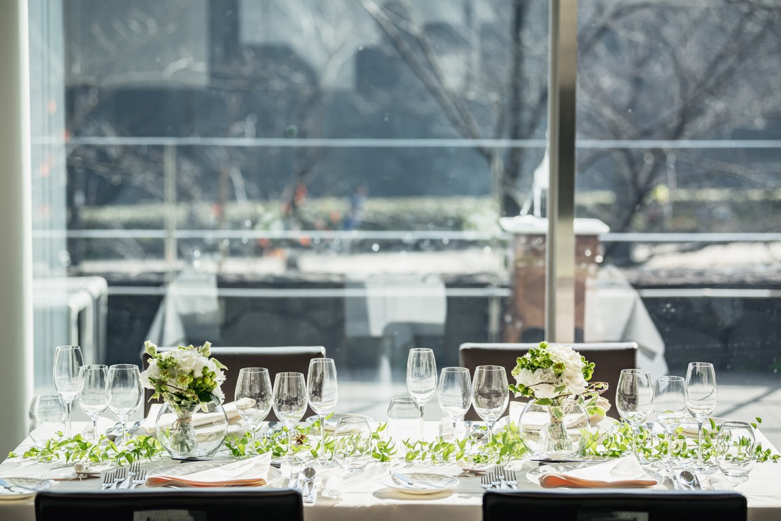 長濱崇が撮影した「ラー・エ・ミクニ　レストランウェディング」の写真