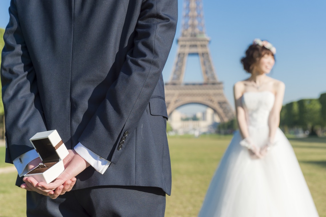 24to Produceが撮影した「パリでのフォトウェディング」の写真