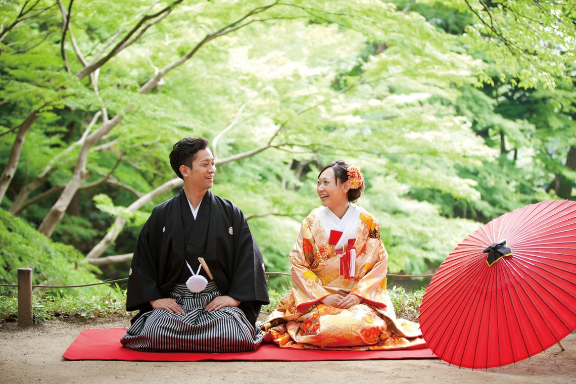 ほんとうにかわいい結婚写真ecoo（エクー）が撮影した写真のアルバム「ロケーション/和装」