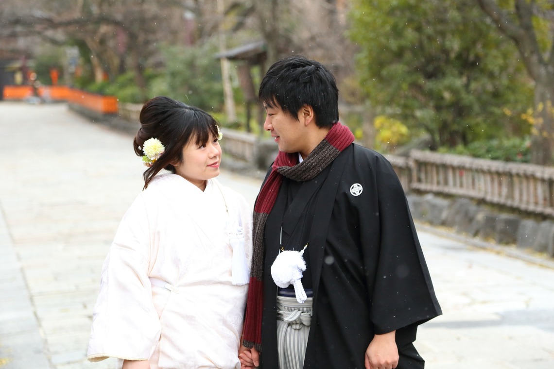 京都・中尾写真場が撮影した「和装ロケーションフォト」の写真