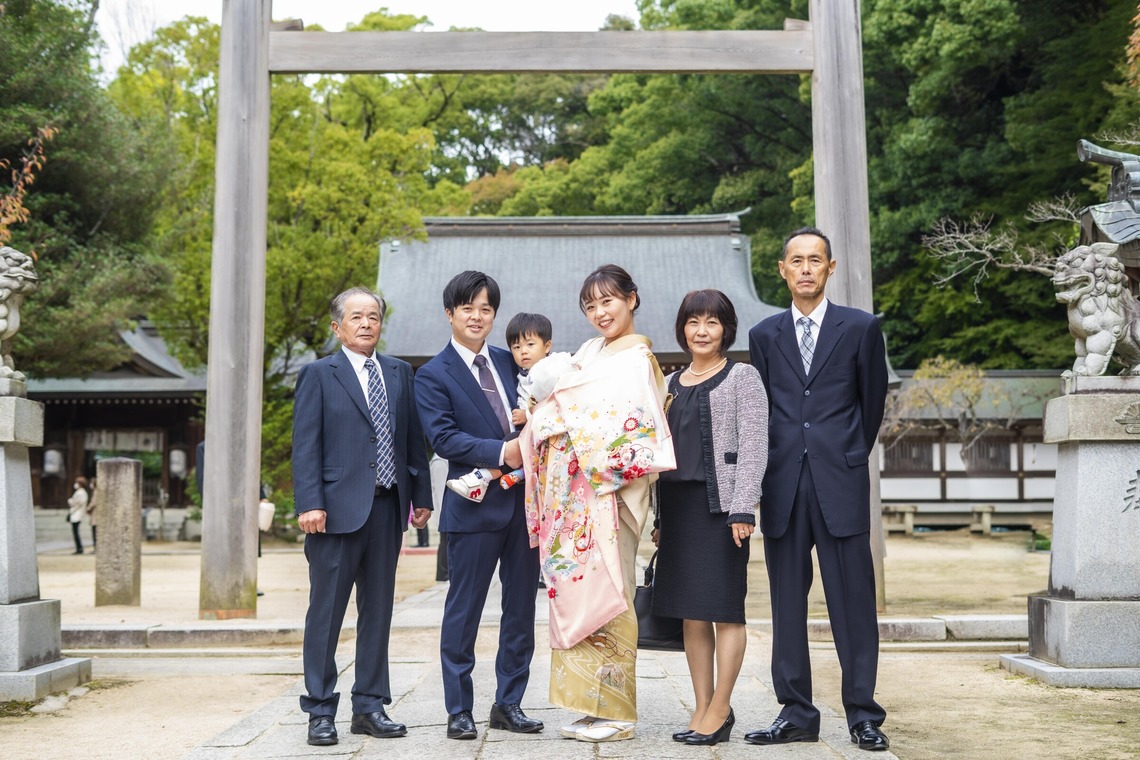 スタジオ11が撮影した「七五三のお参り案件」の写真