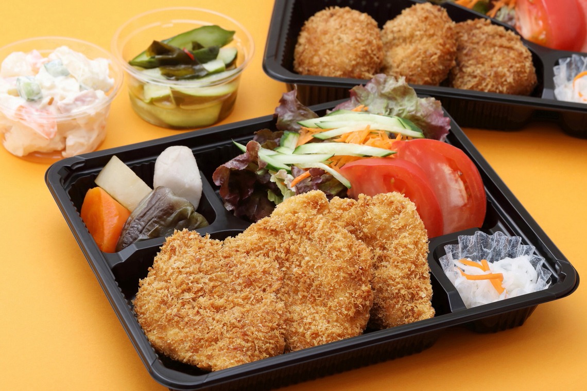 森安　照が撮影した「和食弁当・洋食弁当・中華弁当」の写真