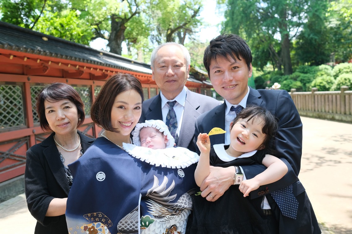 Happy Baby Projectが撮影した写真のアルバム「根津神社でお宮参り」