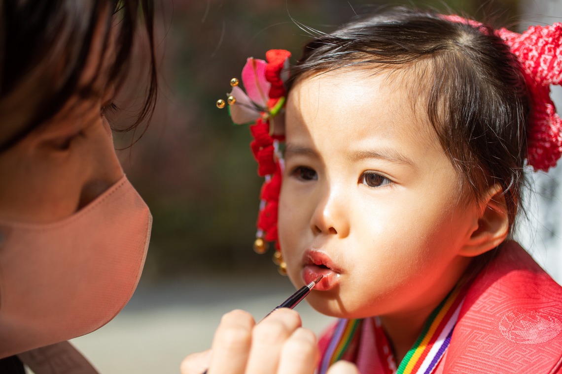 大森美紗生が撮影した写真のアルバム「武田神社(山梨県)での七五三ロケーションフォト」