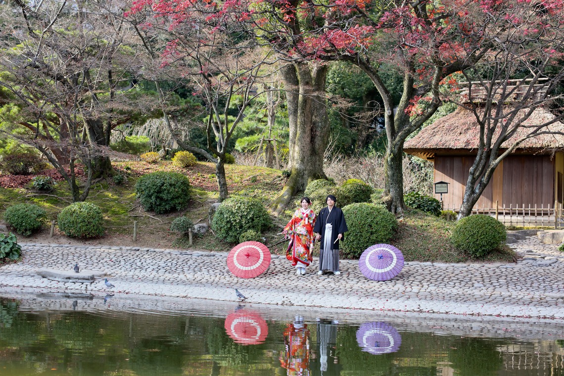 KIKIウェディングが撮影した「広島縮景園」の写真