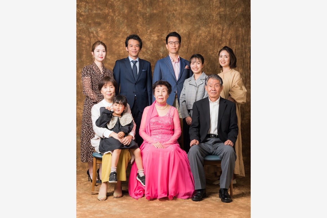 福田博之が撮影した家族写真の出張撮影のアルバム「家族写真」