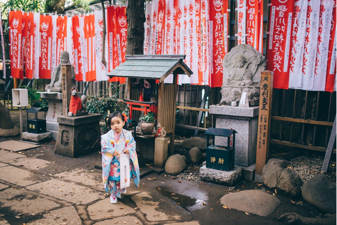 ユウコン　フォトグラフィーが出張撮影した家族写真(キッズ,ベビーフォト)などが写った「七五三フォト」の家族写真