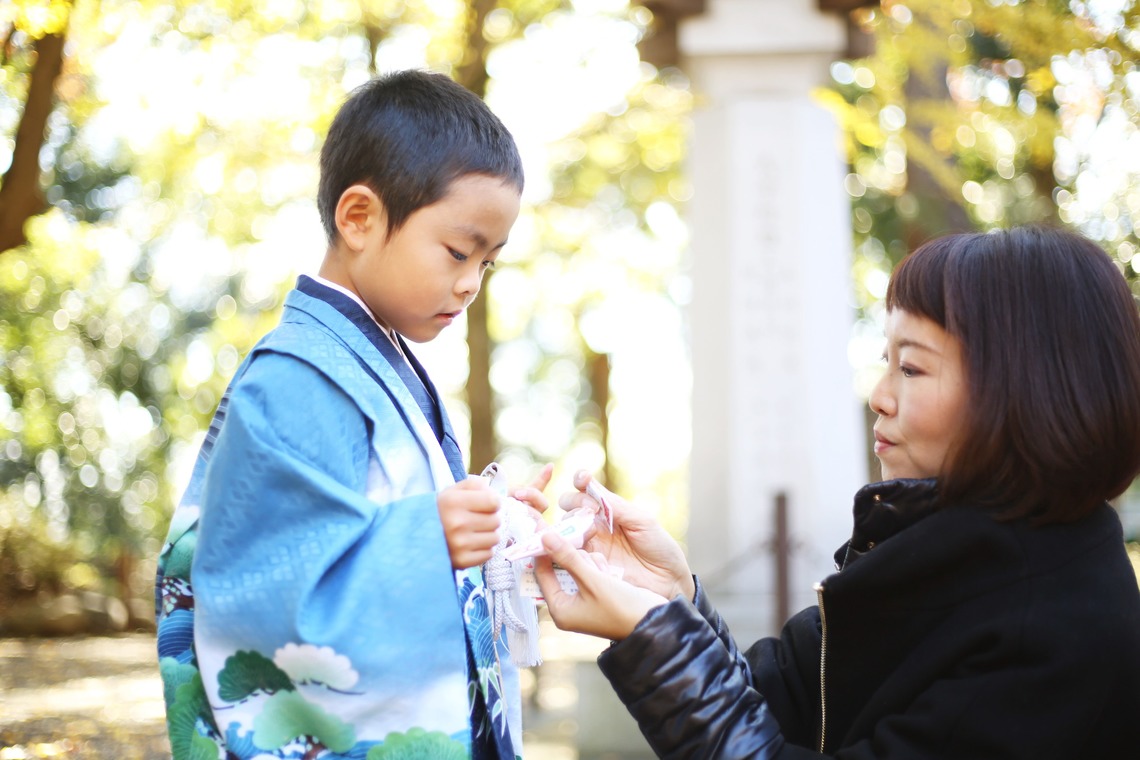 出張撮影HUG TIMEが撮影した「七五三記念撮影＠世田谷八幡宮・東京」の写真