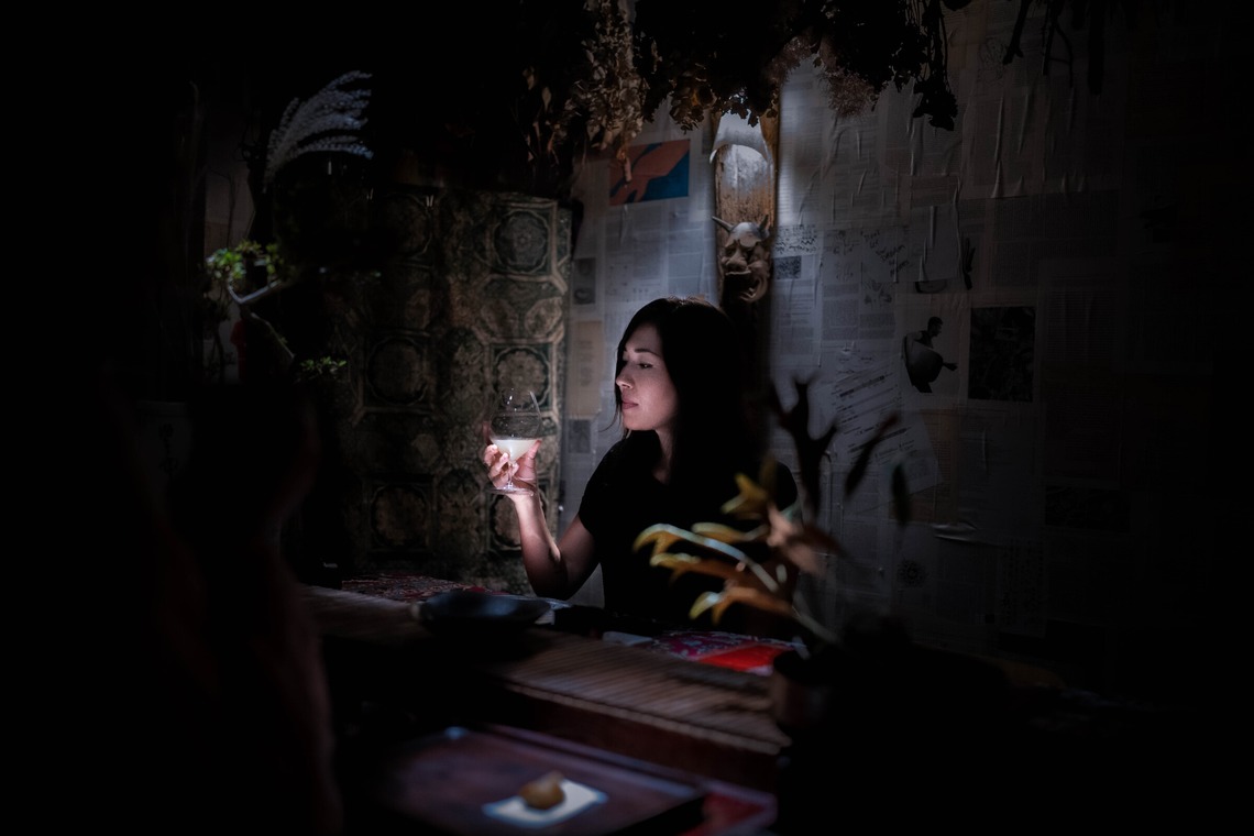 田中愛実が撮影した写真のアルバム「nokishita711 lipuid cuisine」