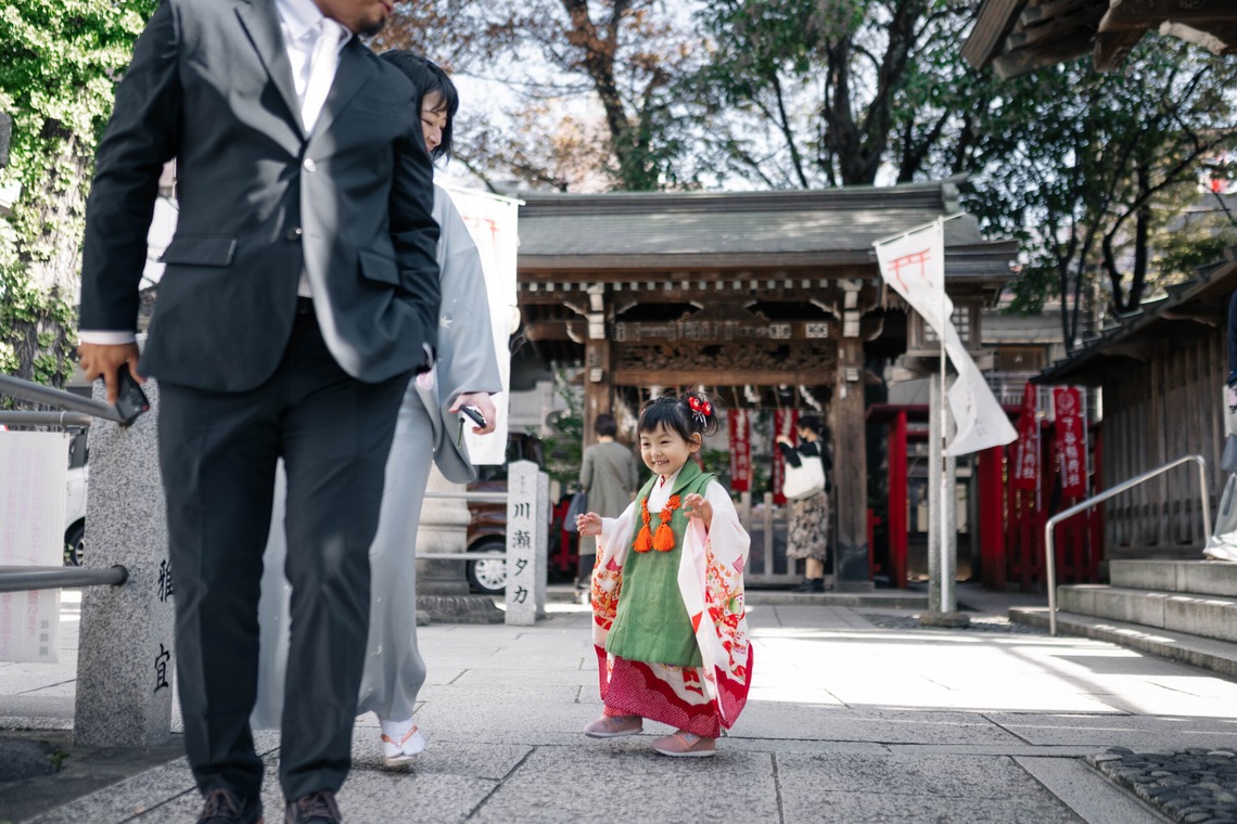 鈴木香那枝が撮影した写真のアルバム「下谷神社での七五三撮影」