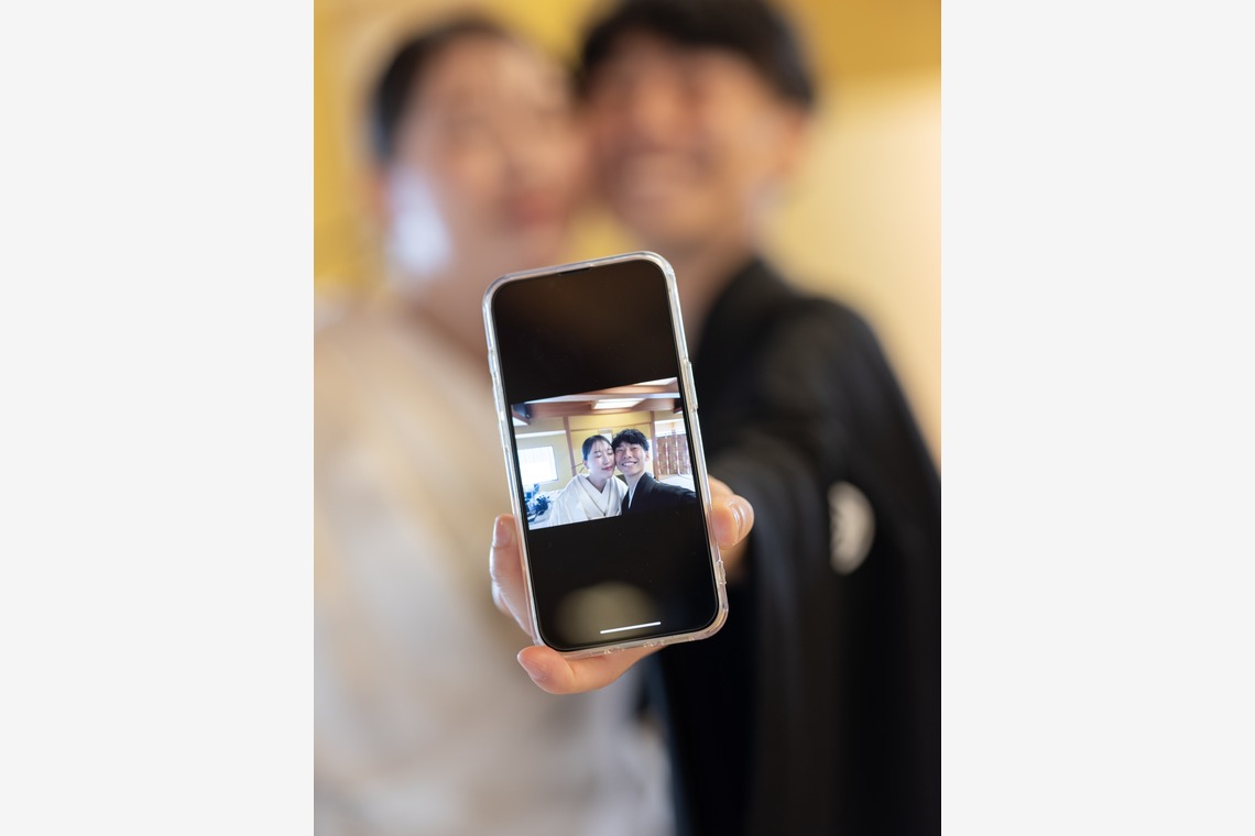 藤原和彦が撮影した「ハレの日　和装」の写真