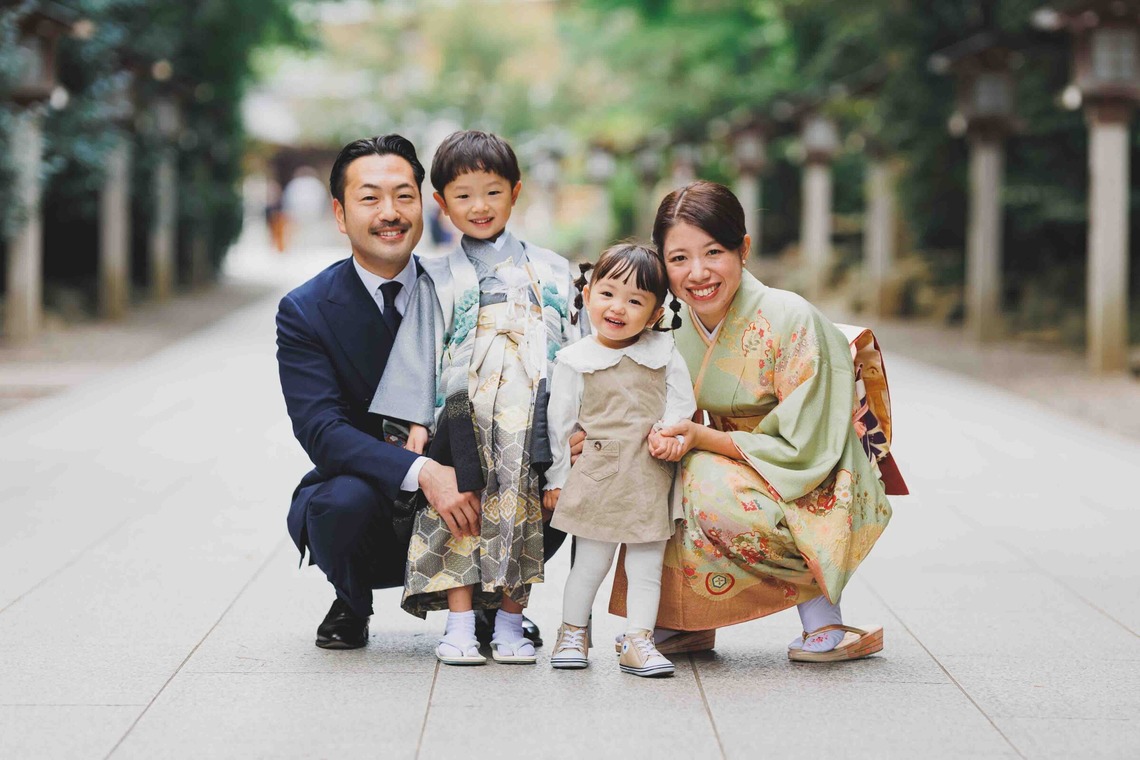 松井シンジが撮影した「七五三」の写真
