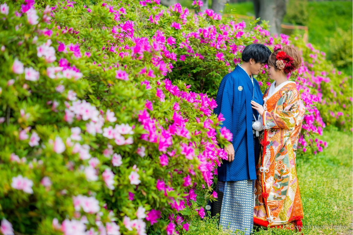 U-CONCENT (香川裕貴)が撮影した「和装ロケーション前撮り_大阪城公園」の写真