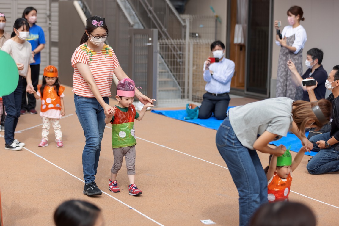 T.Matsumuraが出張撮影した家族写真(キッズ,ベビーフォト)などが写った「運動会（保育園）」の家族写真