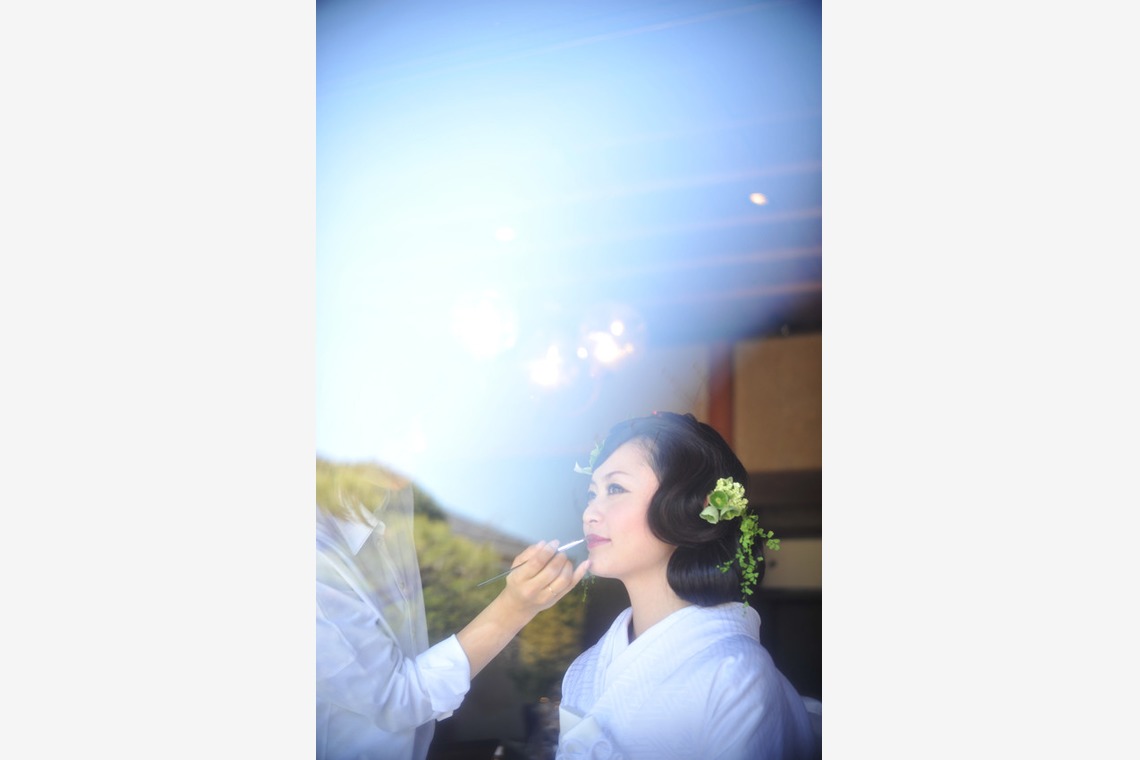 Photo of portfolio taken by Seichi Koujin