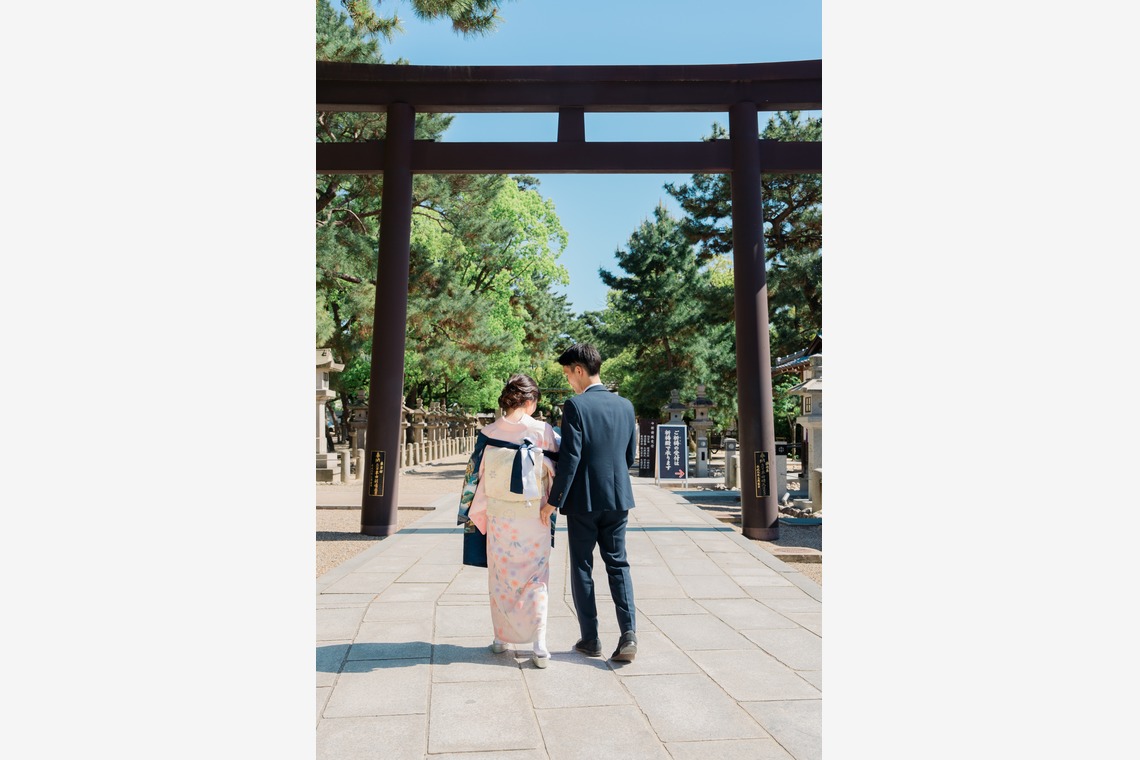 大對敏嗣が撮影した「お宮参り×七五三」の写真