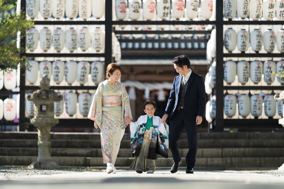 山口　竜が撮影した「七五三・餅踏み・お宮参り」の写真