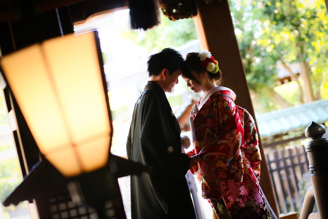 加倉井 規晃が撮影した「ロケーション・前撮り・公園・和装」の写真