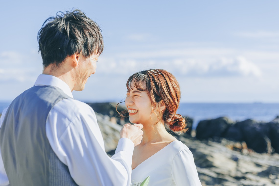 Photo of Jogashima wedding pre-shoot taken by 金親　直樹