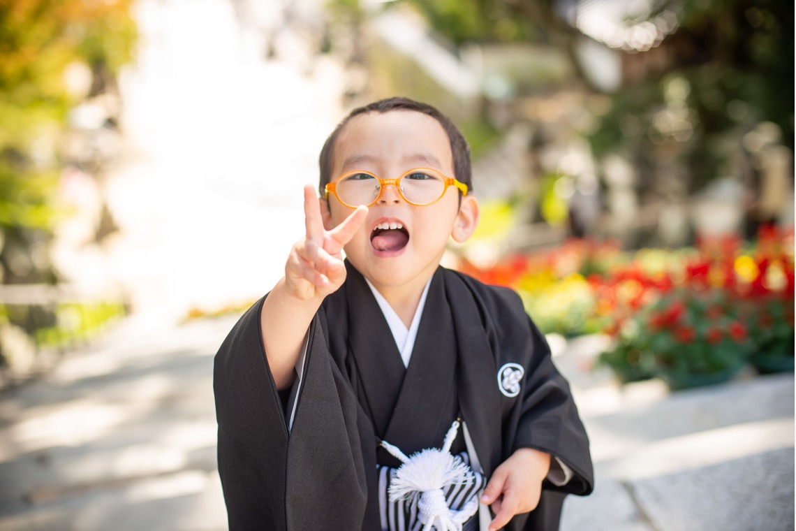 竹部 祐樹が出張撮影した家族写真(キッズ,ベビーフォト)などが写った「七五三＠防府天満宮」の家族写真