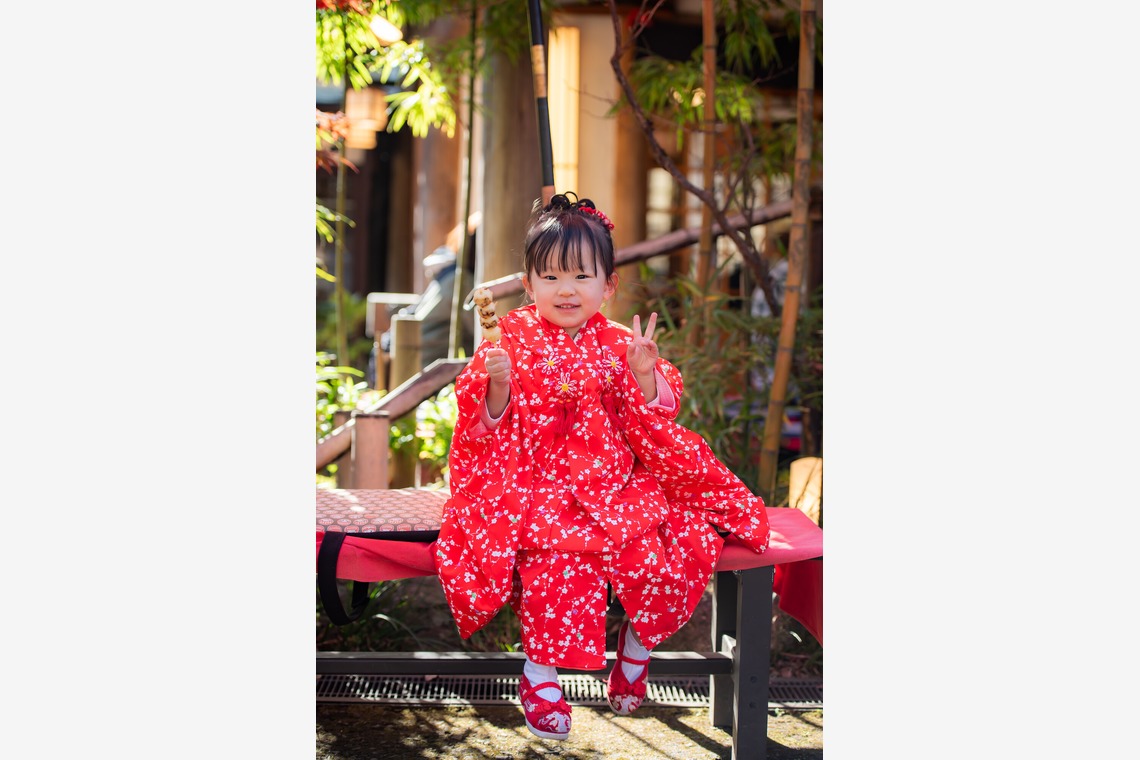 maruが撮影した「お寺で七五三」の写真