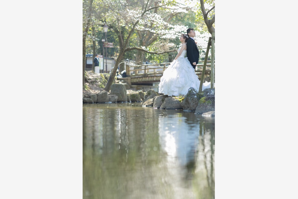 今西健二が撮影した「前撮りロケーション撮影」の写真