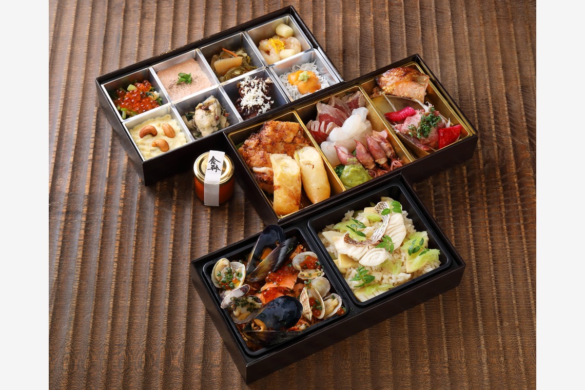 森安　照が撮影した写真のアルバム「和食弁当・洋食弁当・中華弁当」