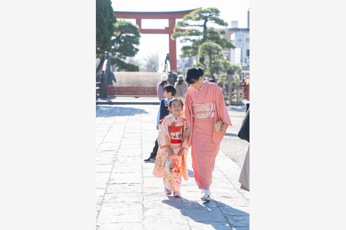 萩原　蔵志が撮影した家族写真の出張撮影/七五三フォトのアルバム「七五三のロケ撮影」