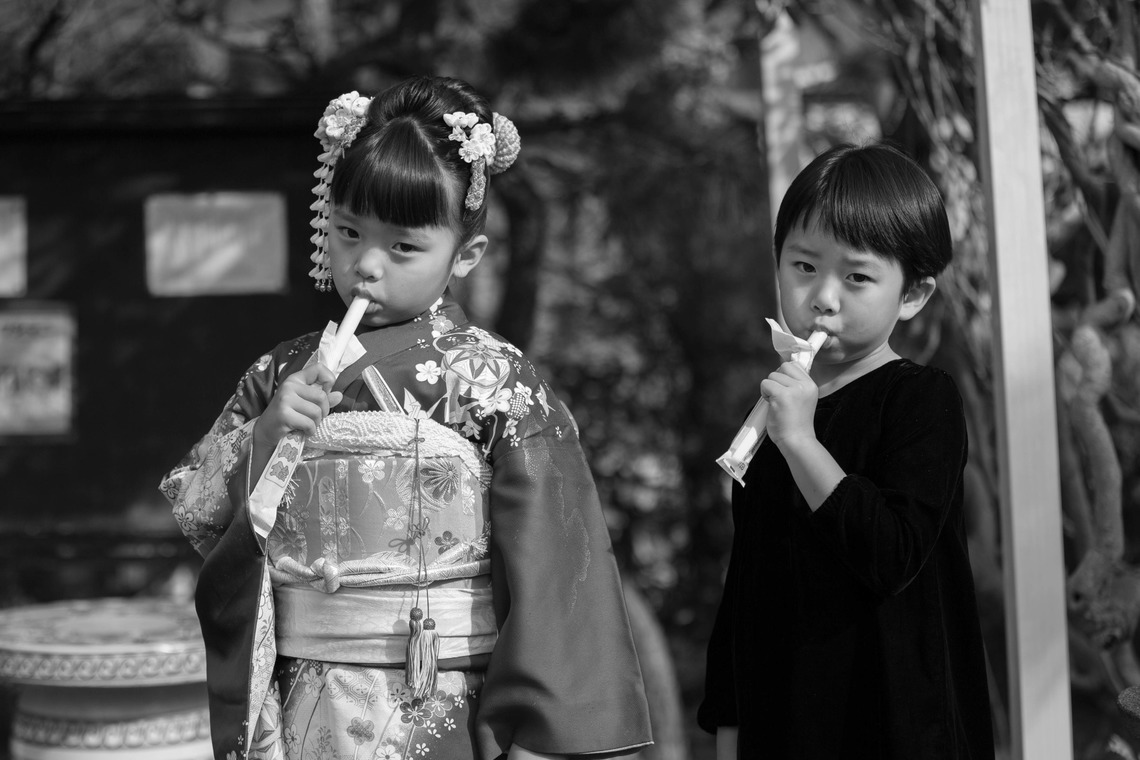 T.Matsumuraが撮影したエンゲージメントフォトのアルバム「七五三＠鵠沼伏見稲荷神社」