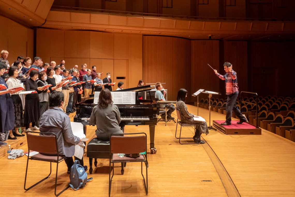 原野 英樹が撮影した「コンサート撮影 ホールでのコーラス撮影 No.2」の写真