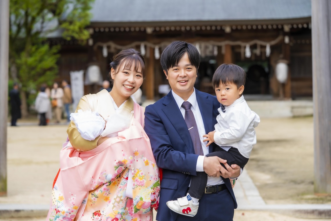 スタジオ11が撮影した「七五三のお参り案件」の写真