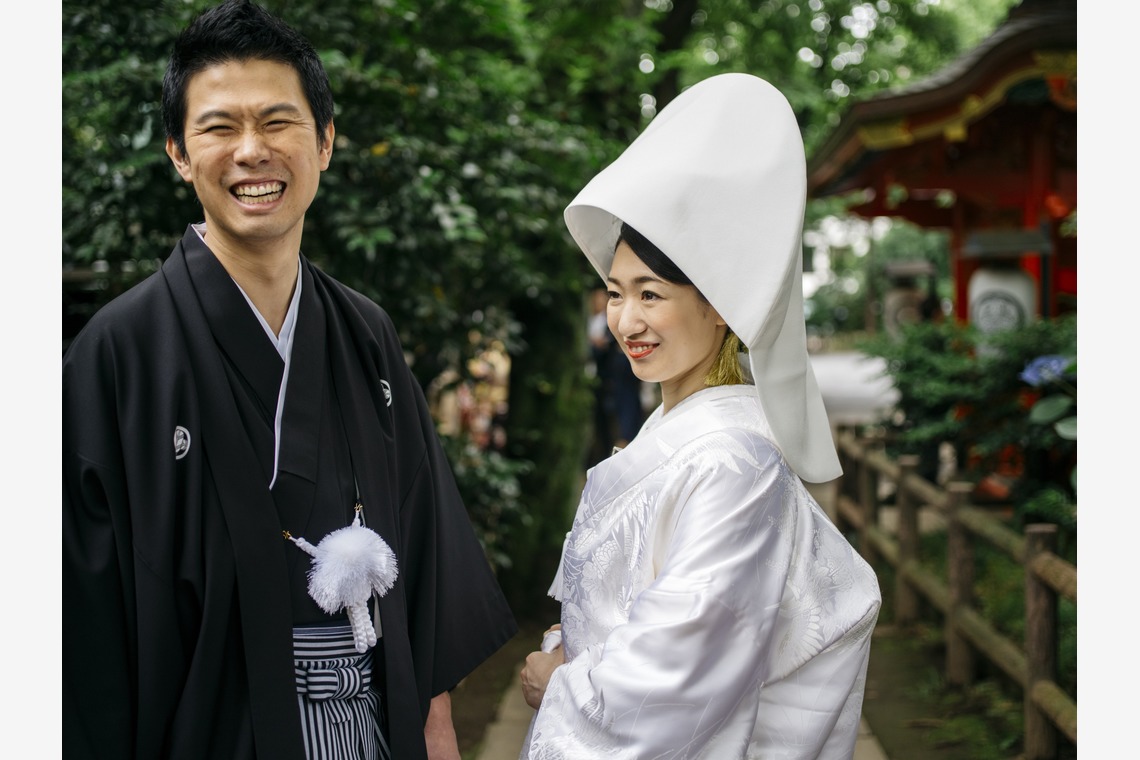植村由理が撮影した「愛宕神社での挙式と小笠原伯爵邸での披露宴」の写真