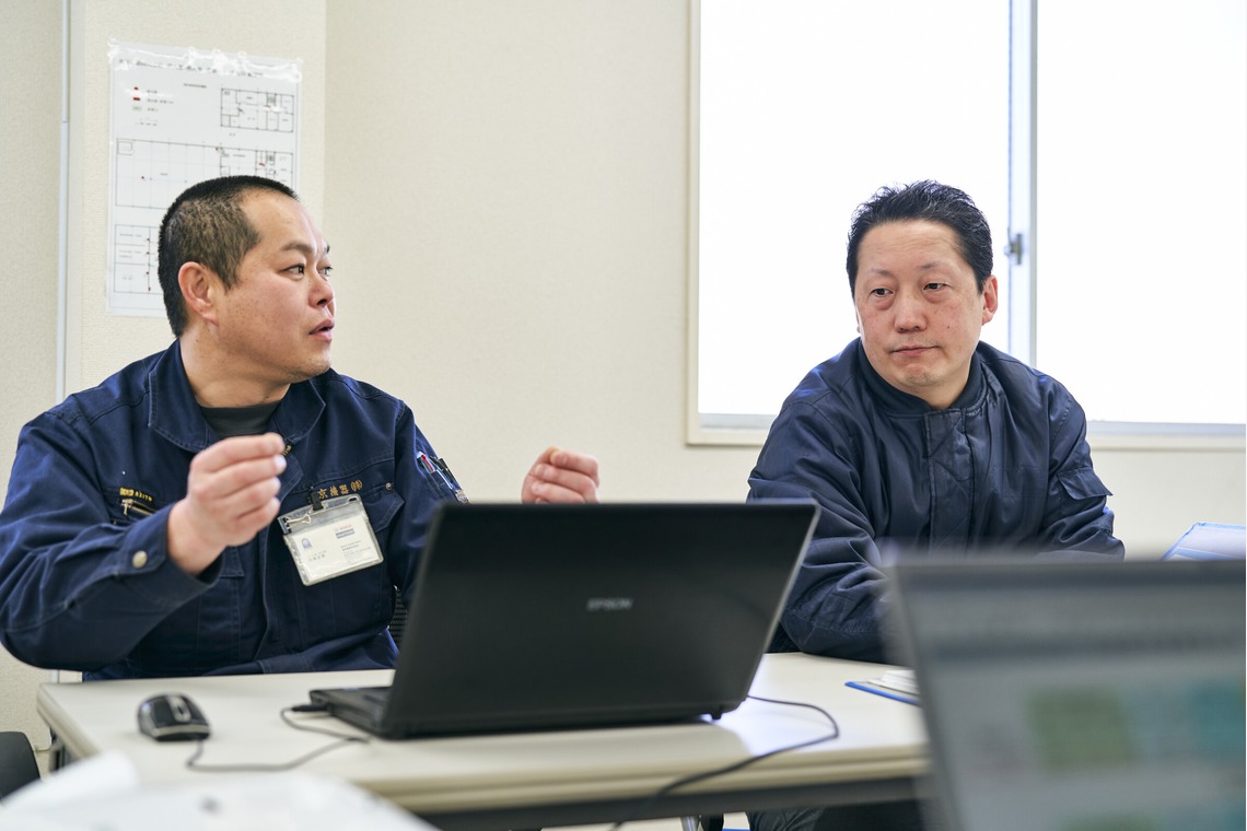 大橋裕紀が撮影した「工場の取材撮影」の写真