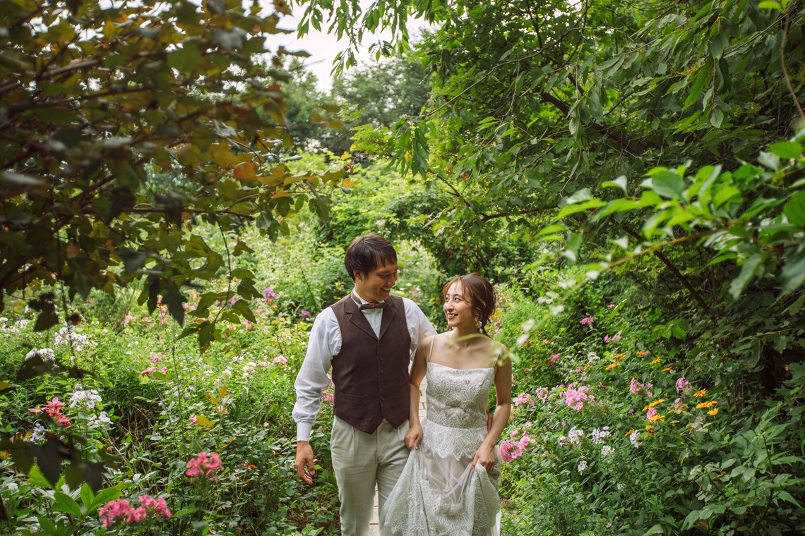 Photo of Furano/Biei location photo wedding taken by uno e creative act.