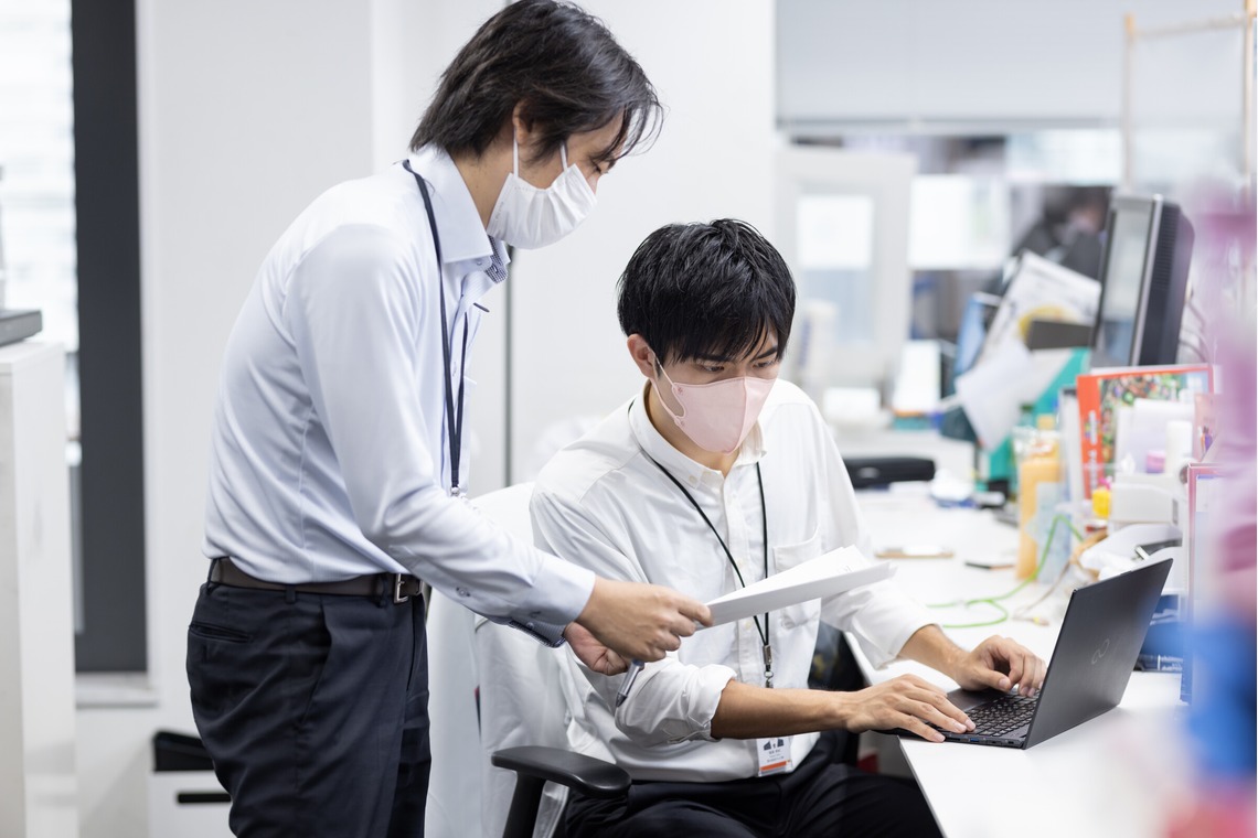 SHO HASEGAWAが撮影した「採用サイト用カット（ABC朝日放送）」の写真