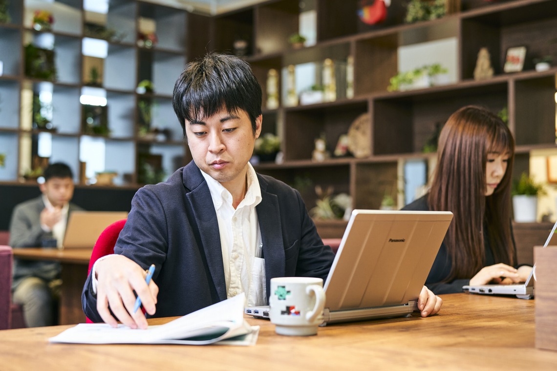 大橋裕紀が撮影した「企業様の採用用イメージ」の写真