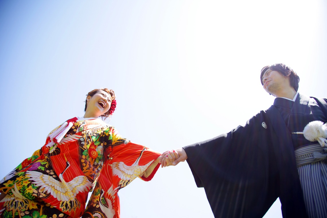 ほんとうにかわいい結婚写真ecoo（エクー）が撮影した写真のアルバム「ロケーション/和装」