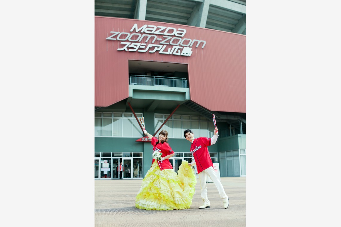 KIKIウェディングが撮影した「マツダスタジアム」の写真