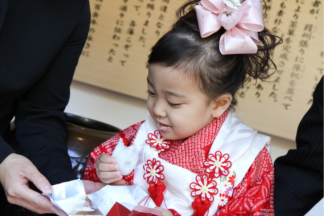 スマイルハンターが出張撮影した家族写真(キッズ,ベビーフォト)などが写った「七五三ロケーション撮影」の家族写真