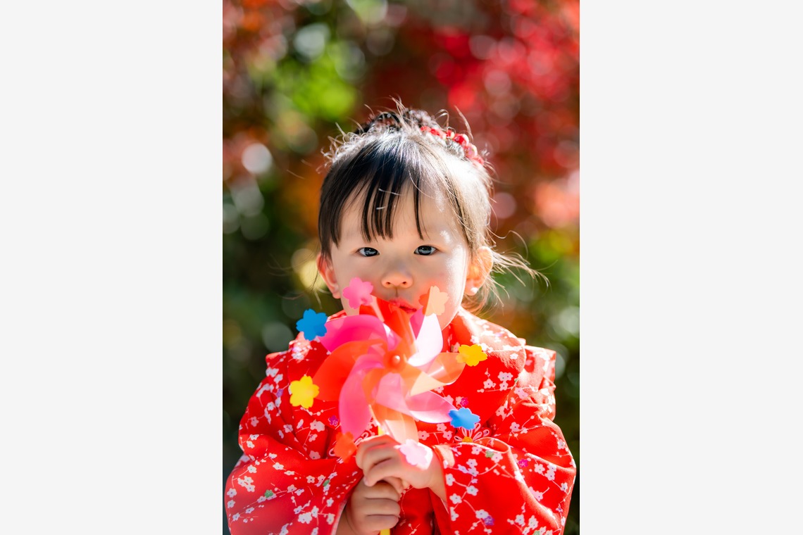 maruが撮影した写真のアルバム「お寺で七五三」
