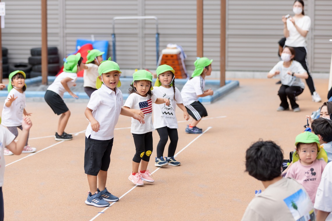 T.Matsumuraが出張撮影した家族写真(キッズ,ベビーフォト)などが写った「運動会（保育園）」の家族写真