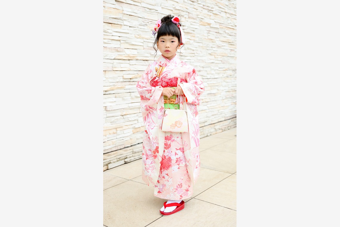 なかがわさとみが撮影した「双子ちゃん七五三＠千葉みなと」の写真