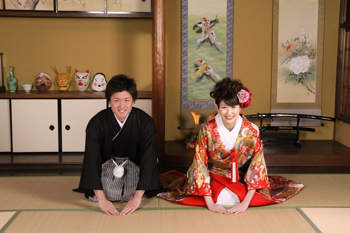 Photo of wedding kimono taken by Smilehunter