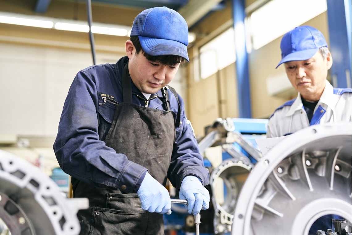 大橋裕紀が撮影した「工場の取材撮影」の写真