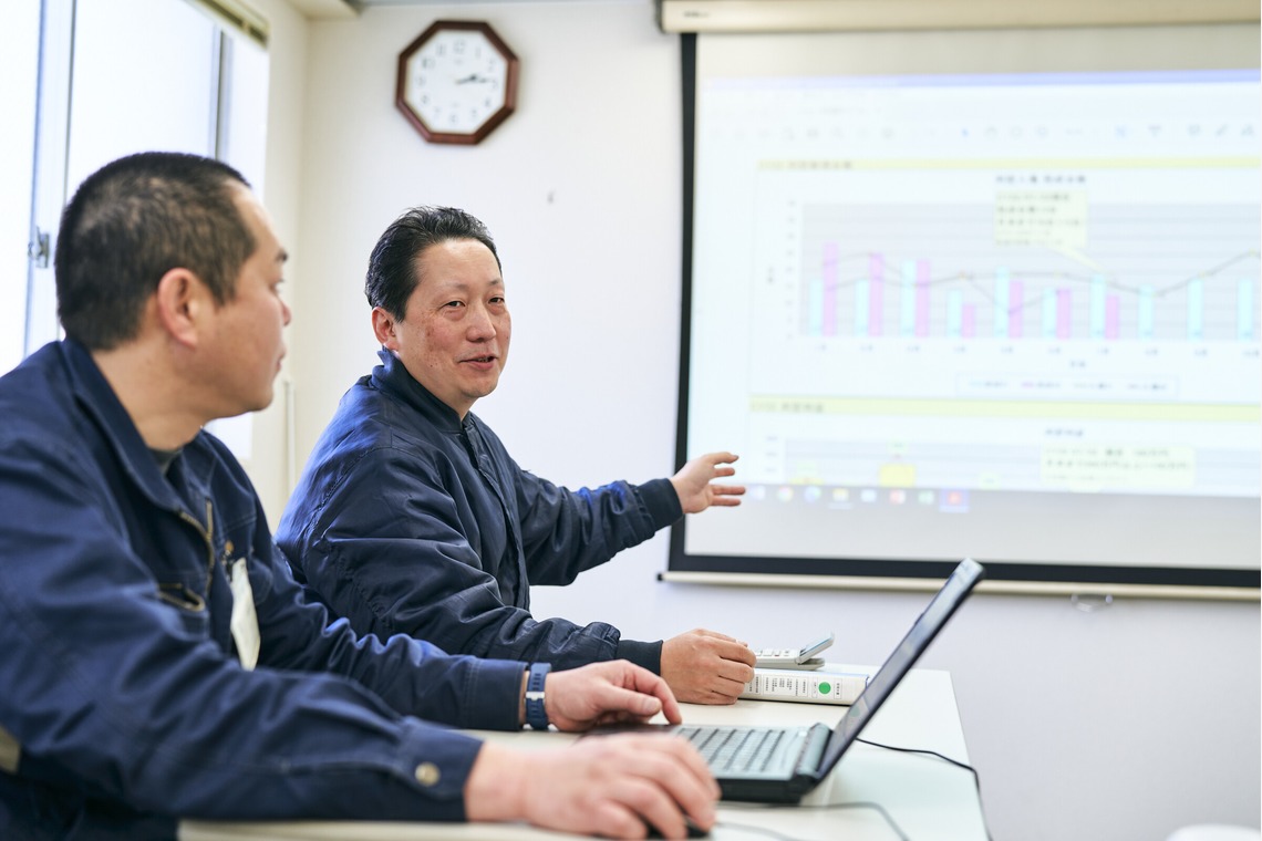 大橋裕紀が撮影した「工場の取材撮影」の写真