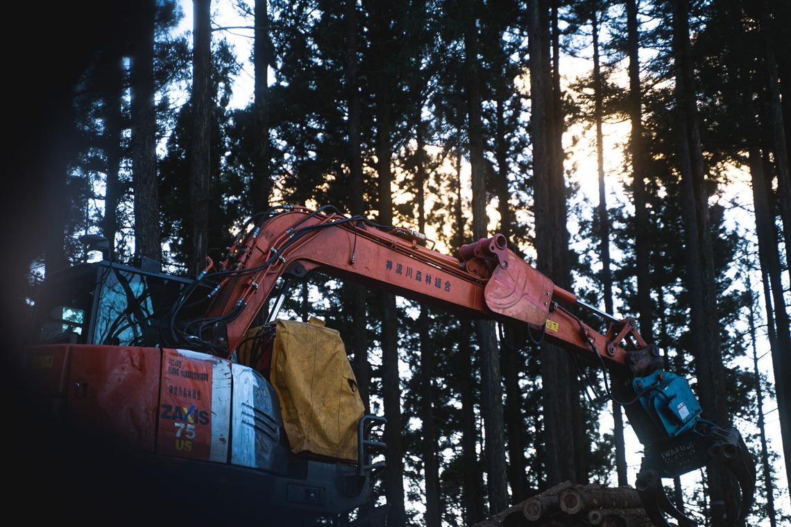 studio9thが撮影した写真のアルバム「群馬県多野郡 / 森林組合の現場作業風景」