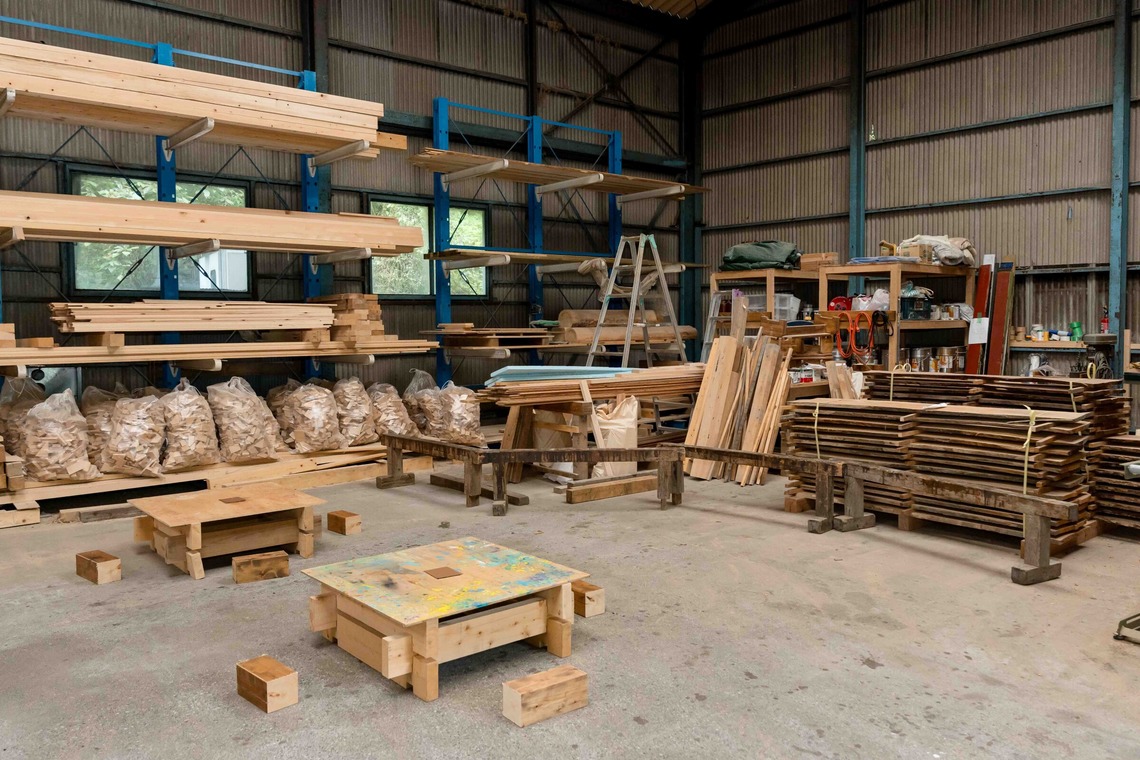 山﨑さと子が撮影した写真のアルバム「社内風景、建築物」